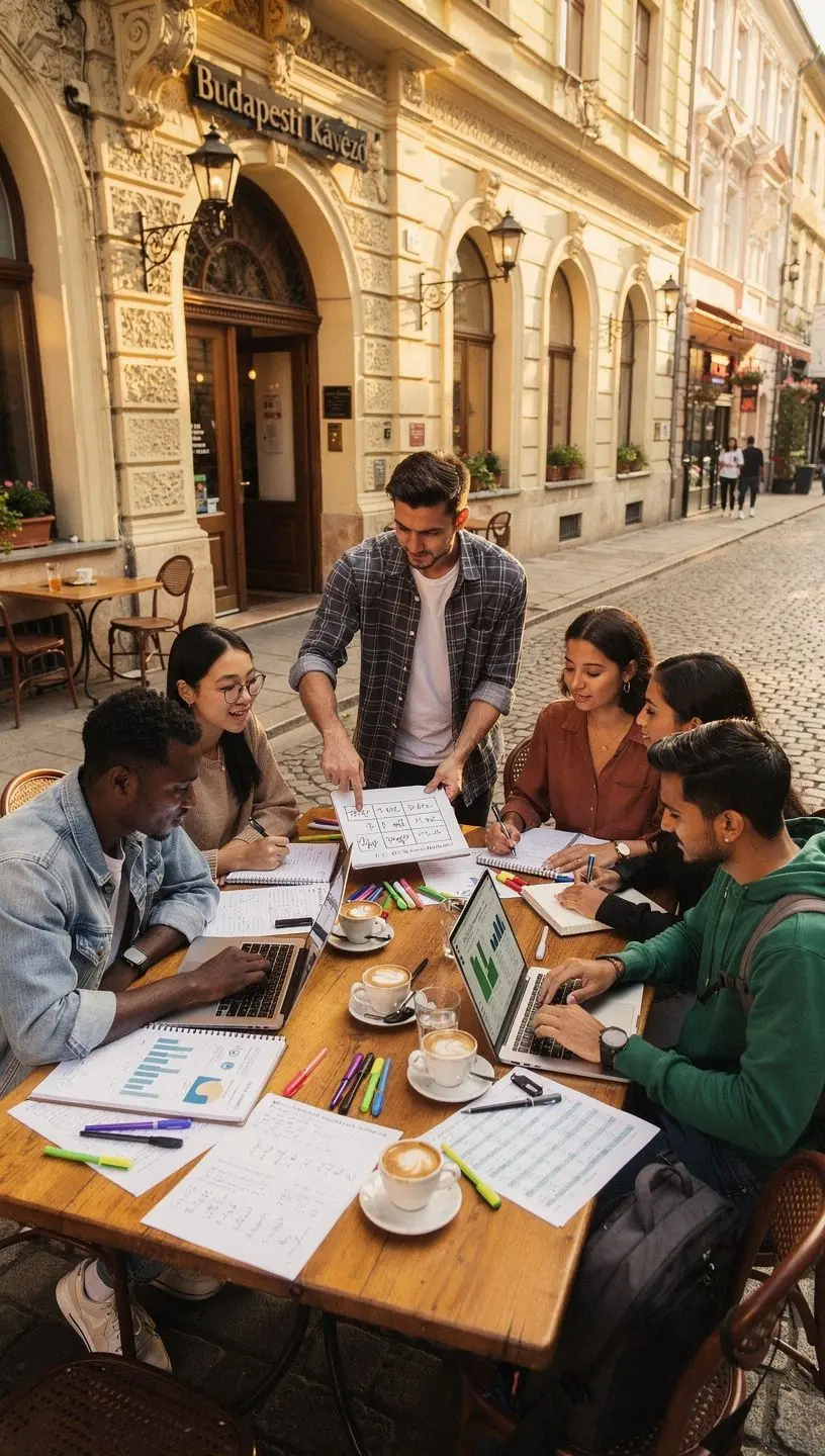 Olvasási ajánlások egy könyvespolcon, pénzügyi tudatosságról szóló könyvekkel.